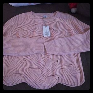 Pink, Sparkly Sweater